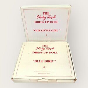 Danbury Mint Shirley Temple Blue Bird and Our Little Girl Clothes New